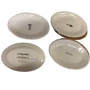 At Home Vintage America Utensils Cooking Serving Ceramic Plates